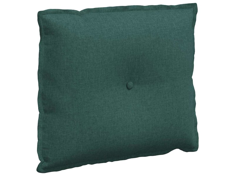  Coussin de dos, coussin de dossier vert foncé 60 x 19 x 50 cm tissu cf55093  - Conforama A