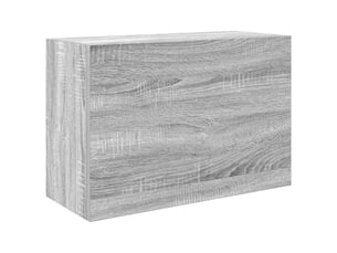 Armoire murale de bain, meuble de rangement sonoma gris 60x25x40cm bois d'ingénierie