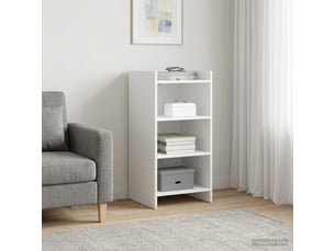 Buffet - bahut - meuble de rangement blanc 40 x 36 x 80 cm bois d'ingénierie