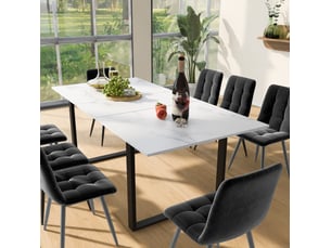 Ensemble table rectangulaire 8 chaise(s) <strong>MODENUIT </strong> <strong></strong>