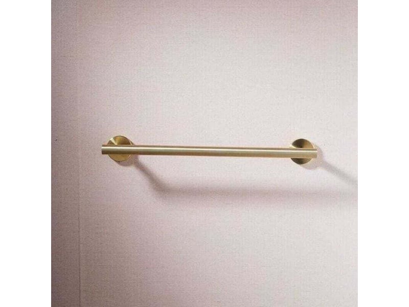  Enowelir barre porte-serviettes pour salle de bain à fixation murale en acier inoxydable sus 304 doré brossé 40 cm  - Conforama B