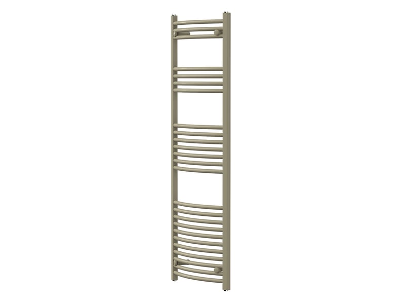  Luxebath sèche-serviettes design sahara 500 x 1500 mm, raccordement latéral, courbé, haute conductivité thermique, radiateur mural porte-serviettes pour salle de bain, puissance 605 w, beige mat ECD Germany GmbH - Conforama A