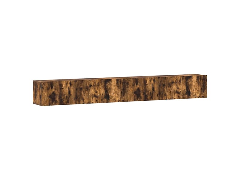  Ensemble de meubles tv 3 pcs chêne fumé bois d'ingénierie shl69301  - Conforama A