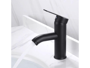 Robinet mélangeur en acier inoxydable 304 - robinet de lavabo de salle de bain (avec tuyau) + robinet mélangeur de cuisine