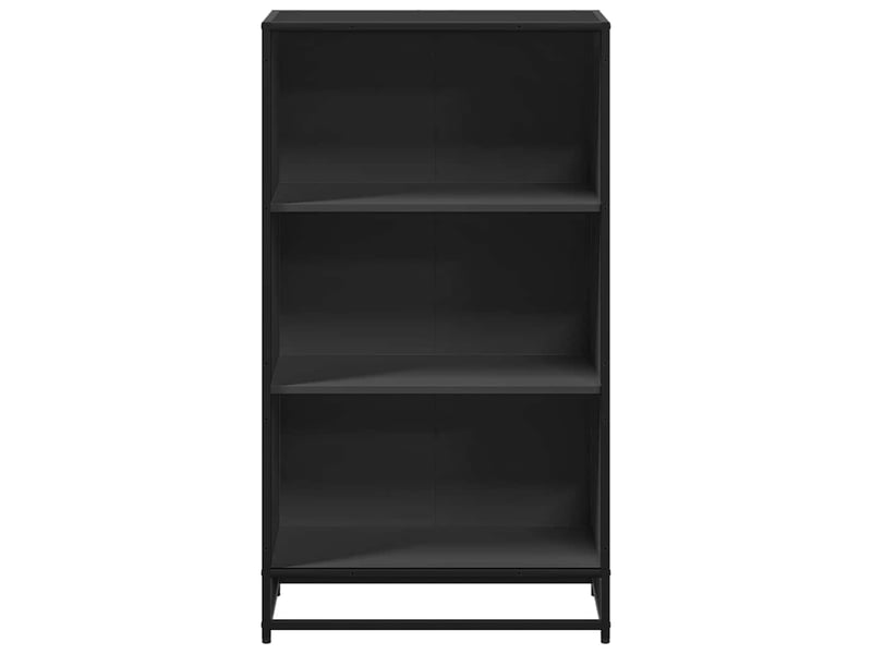  Bibliothèque, meuble de rangement salon noir 60x35x107,5 cm bois d'ingénierie  - Conforama D