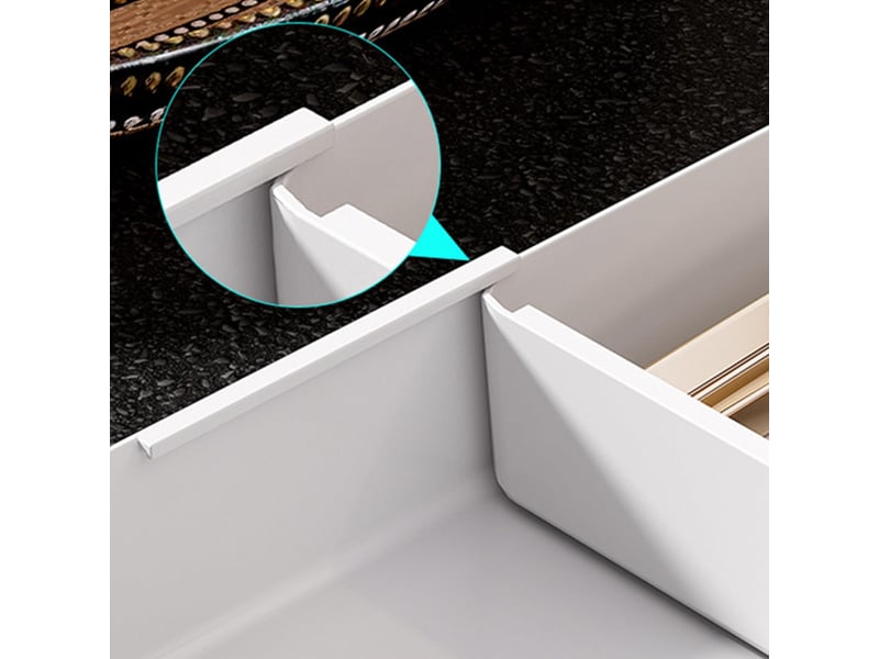  Lot de 2 porte-couverts pour tiroirs de cuisine, en plastique, pour cuillères, fourchettes, couteaux ISG005642 - Conforama D