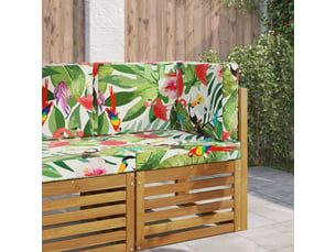 Coussin de canapé d'extérieur, coussin de chaise polyester coloré 60 x 60 cm cf54061