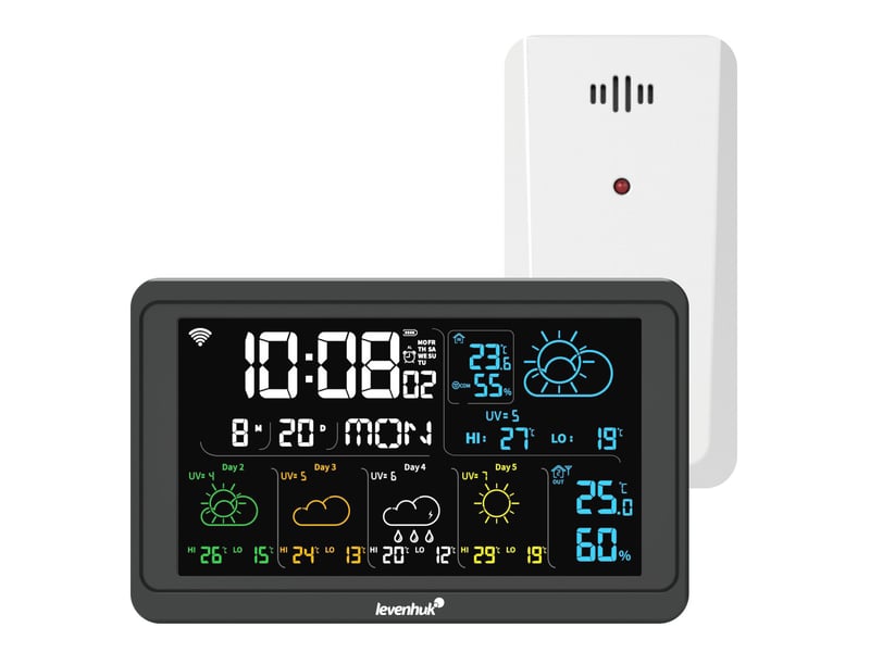  Station météorologique levenhuk wezzer plus lp80 78898 - Conforama A