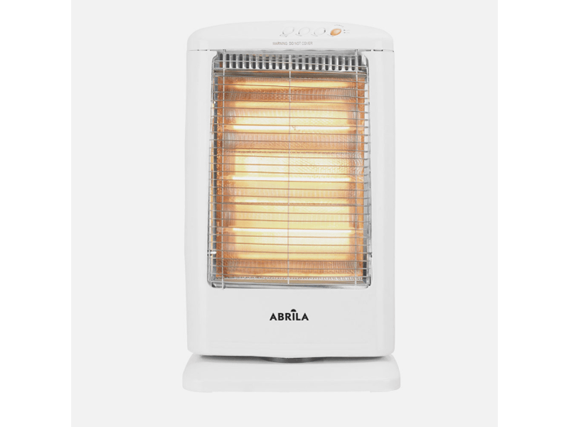  Fabrilamp candente chauffage radiant 1 200 w, 3 puissances, oscillant, blanc, 55 × 33 × 23 cm 202311228 - Conforama E