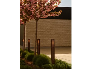 Potelet luminaire aludra 95 aluminium seaside marron metallise h. 95,4 ip44 nordlux-extérieur