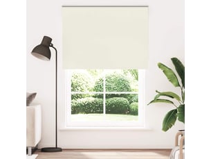 Store enrouleur occultant, store à rouleau blanc cassé 160x230 cm largeur tissu cf45541
