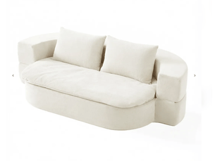 Deplimousse convertible 2 places <strong></strong> <strong>Morn Vibe</strong> Blanc cassé
