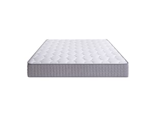 Matelas 180x200 cm BLACKCOLORS Ressorts ensachés + mousse soutien Medium épaisseur 25 cm