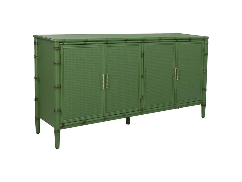  Buffet en bois vert 178,5x45,5x89 cm h  - Conforama A