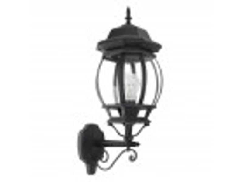  Applique extérieure classique fabrilamp caelum noir, 1 x e27, ip44, 54 x 19 x 28 cm 149561109 - Conforama B