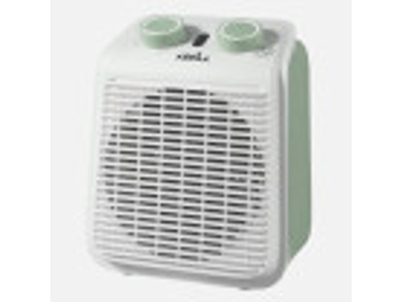  Chauffage soufflant ABRILA Brooker 2000 W gris et noir, 2 puissances, 3 fonctions, thermostat réglable et protection surchauffe 281122006 - Conforama B