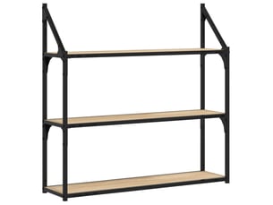 Etagère 80 cm coloris marron  
