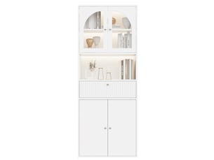 Vitrine coloris blanc HAUSS SPOLE - 70 cmx180 cm