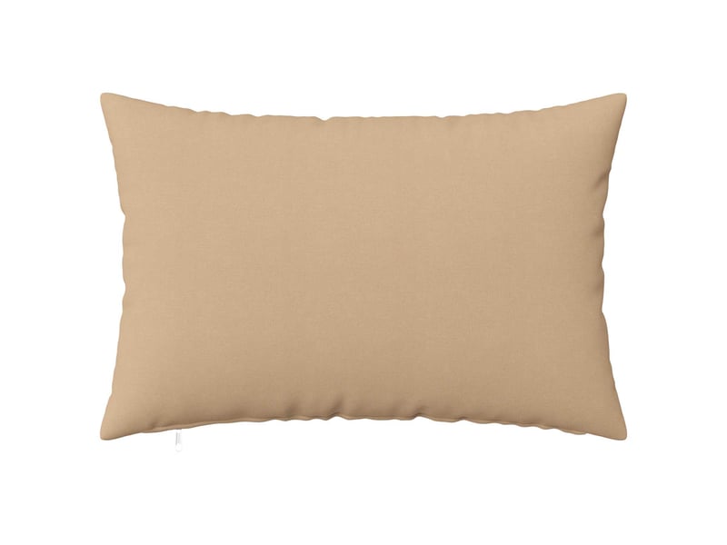  Lot de 6 housses de coussin heerlen crème 50 x 80 cm tissu cf49623  - Conforama A