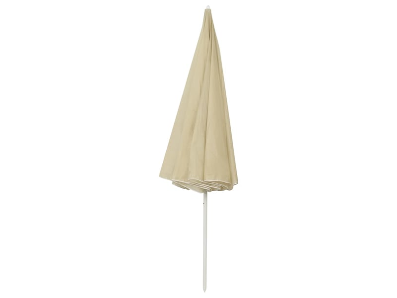  Parasol de plage jaune sable 300 cm 02_0008399  - Conforama D