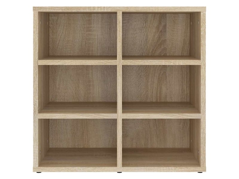  Meuble à chaussure, armoire à chaussures chêne sonoma 52,5x30x50 cm  - Conforama E