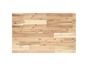 Dessus de meuble de salle de bain non traité bois d'acacia shl7537