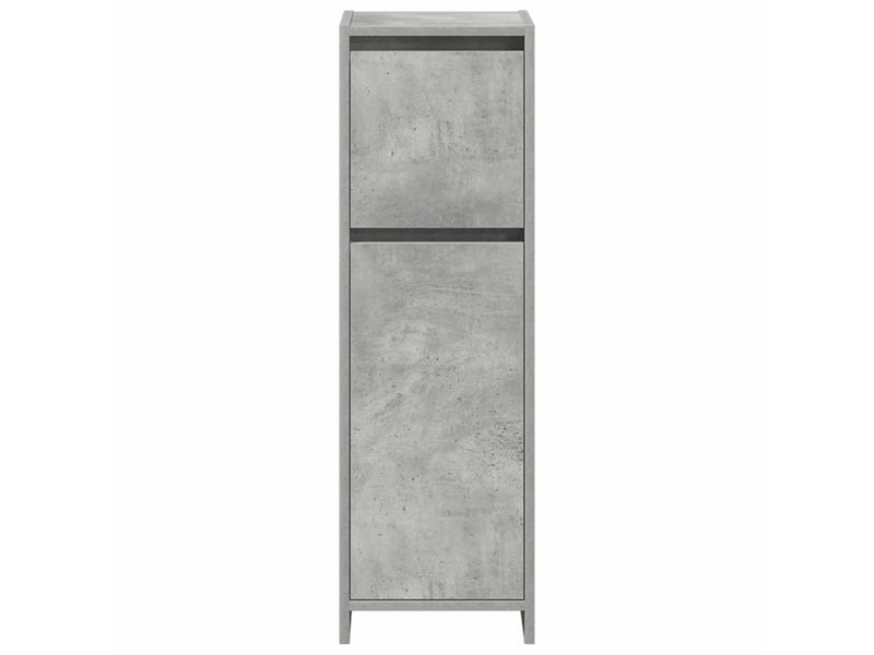 Ensemble de meubles de salle de bain 3 pcs gris béton cf63783 - Conforama E