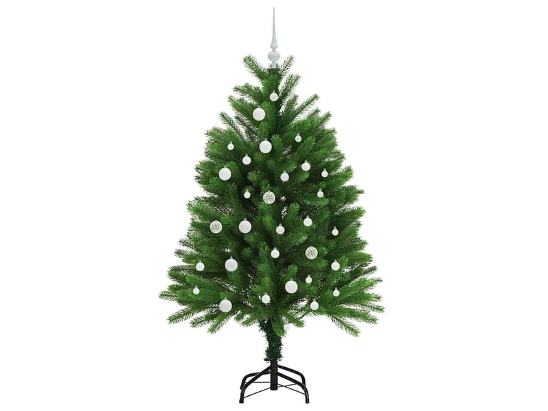 Sapin de noël, arbre de noël avec 150 led avec support vert 120 cm pe shl4061 - Conforama D