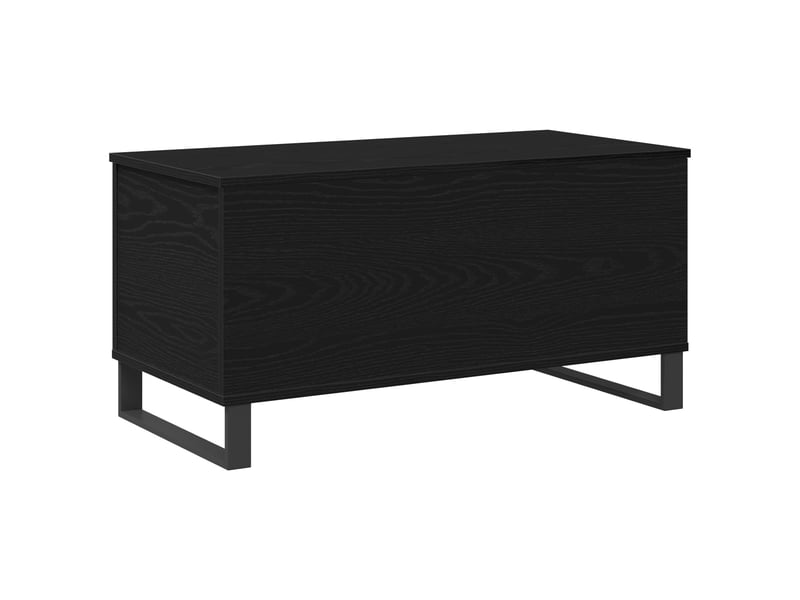  Table basse - table de salon - table à thé chêne noir 90 x 44,5 x 45 cm bois d'ingénierie  - Conforama C