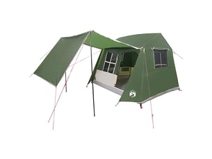Tente tunnel, tente de camping vert 275x240x200 cm