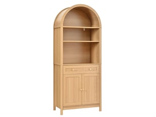 Buffet 2 porte(s)  1 tiroir(s) STILVORA  - 76 cm coloris naturel 