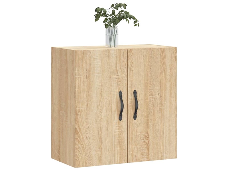  Armoire murale salon chêne sonoma 60x31x60cm bois d'ingénierie shl6445  - Conforama C