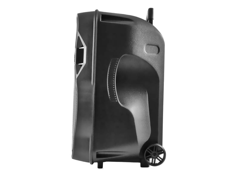  Enceinte party light sound mobile 1000w party-15 à leds rvb - usb-bt-sd-fm + effet ovni + câble pc  - Conforama C