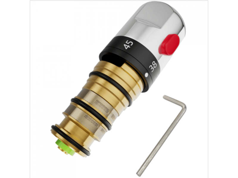  Noyau de vanne thermostatique pour colonne de douche, noyau de vanne thermostatique de rechange, kit de réparation  - Conforama A