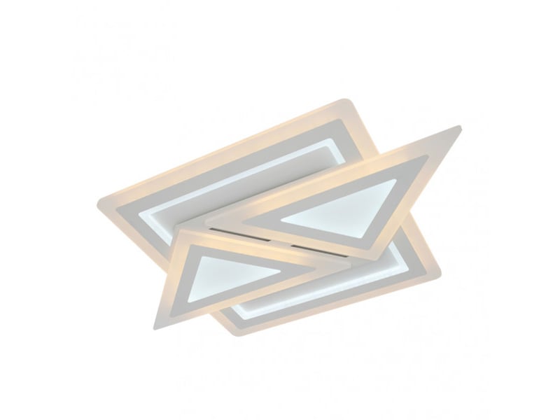  Plafonnier led fabrilamp atria blanc 169 w 22815 lm 3000-4000-6500 k télécommande 5x74x48 cm 172287501 - Conforama D