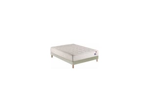 Ensemble matelas et sommier 160x200 cm Ressorts ensachés + mousse <strong>EPEDA</strong> <strong>7725191</strong> soutien Ferme épaisseur 26 cm