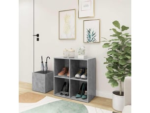 Meuble à chaussures 3 paire(s)  <strong></strong>  <strong></strong> coloris argenté