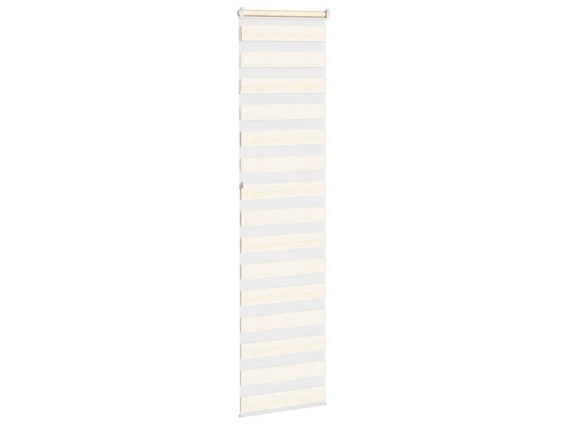  Store zèbre, store de fenêtre beige marbré largeur du tissu 60,9 cm polyester cf48310  - Conforama D