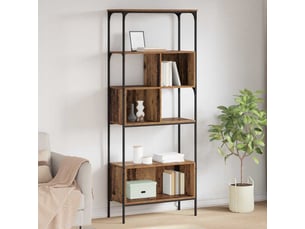 Bibliotheque coloris bois clair <strong></strong> <strong></strong> - 76 cm x 188.5 cm
