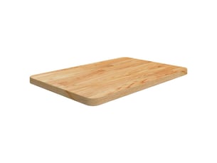 Comptoir de salle de bain, plan de travail marron clair 60x40x2,5 cm bois traité cf65829