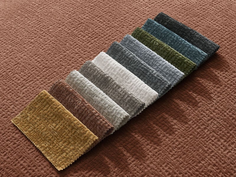  Bobochic canapé droit fixe 3 places leopold tissu texturé avec pouf orange  accoudoir droit LEOPOLD - Conforama C