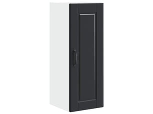 Meuble mural de cuisine, armoire de cuisine noir 30x31x80cm bois d'ingénierie shl5559