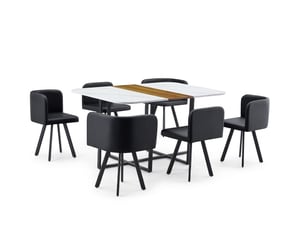 Ensemble table rectangulaire 6 chaise(s) <strong></strong> <strong></strong>