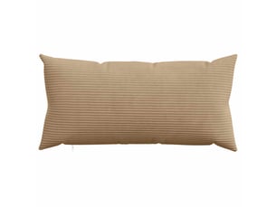 Lot de 6 housses de coussin heerlen marron 40 x 70 cm cf49927