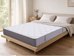 Matelas 140x200 cm <strong>BGSRYAO</strong>  <strong></strong> Ressorts ensachés + mousse soutien Medium épaisseur 25 cm