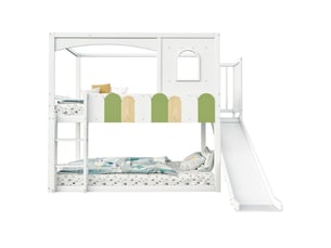 Lit superposé 90x200 cm <strong>HAUSS SPOLE</strong> <strong></strong> coloris multicolore
