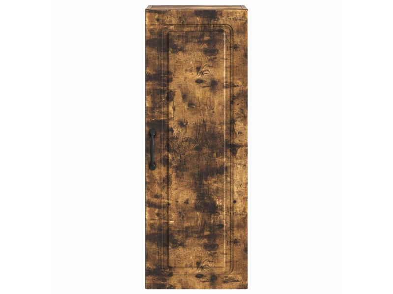  Armoire murale salon, meuble de rangement 33x34,5x90cm bois d'ingénierie chêne fumé shl806  - Conforama D
