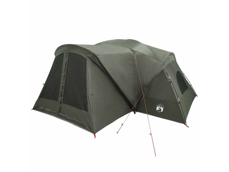 Tente de camping, tente de cabine avec auvent résistante à l'eau 10 personne shl25390 - Conforama C