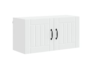 Meuble mural de cuisine, armoire de cuisine blanc 80x31x40cm bois d'ingénierie shl2510