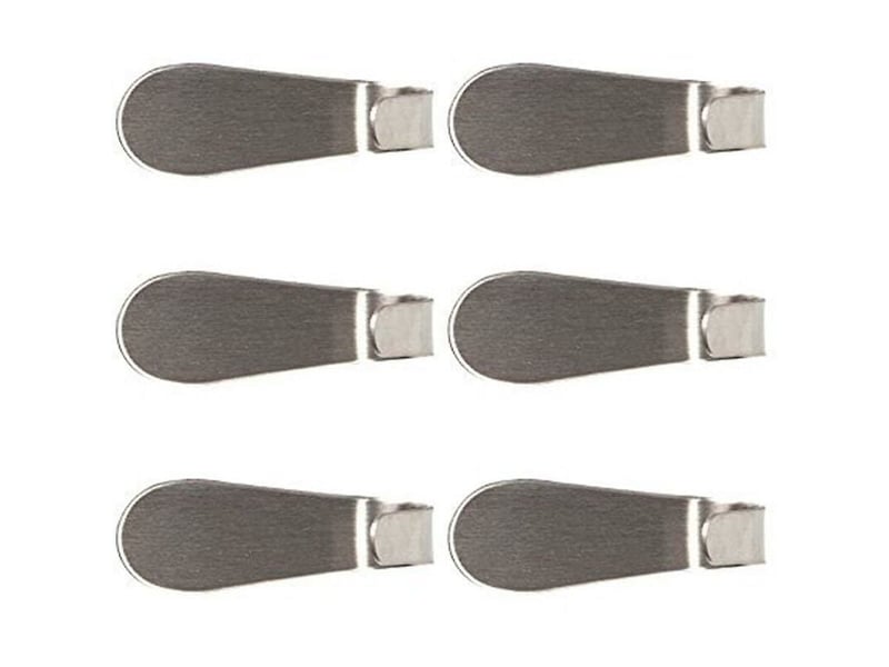 6pcs patère de salle de bain crochets auto-adhésifs, muraux collants résistants en acier inoxydable 304, imperméables, gris - cbc00030 CBC00030 - Conforama D